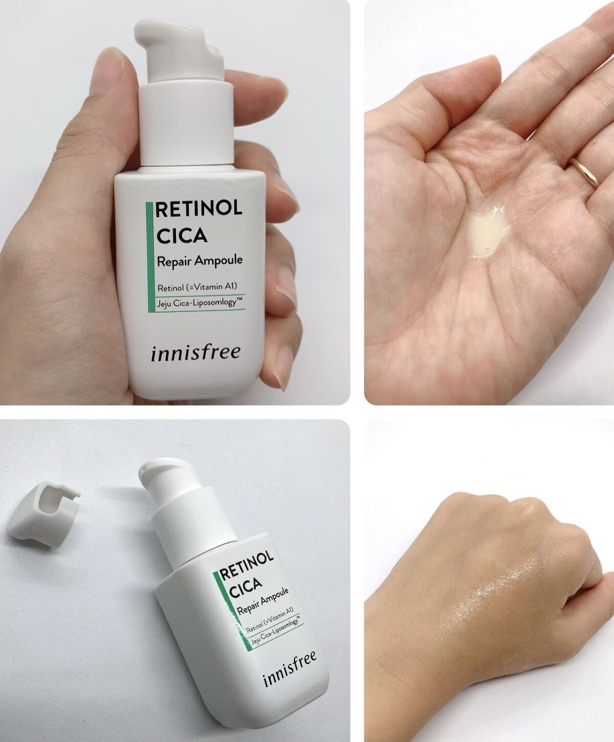 レチノール　シカ　リペア　セラム/innisfree/美容液を使ったクチコミ（3枚目）