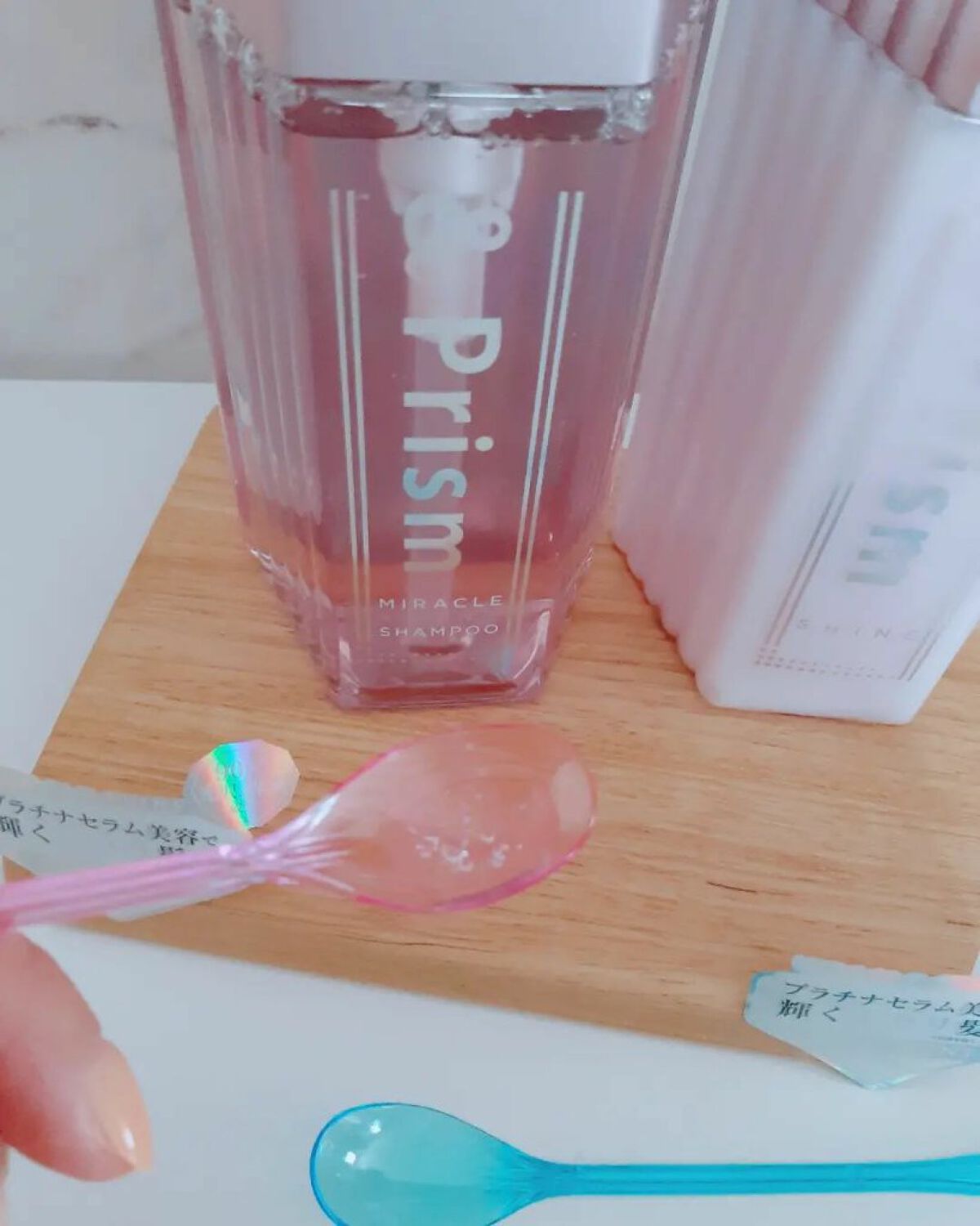 みぃ on LIPS 「&PrismMIRACLESHINEシャンプー/ヘアトリートメ..」(5枚目)