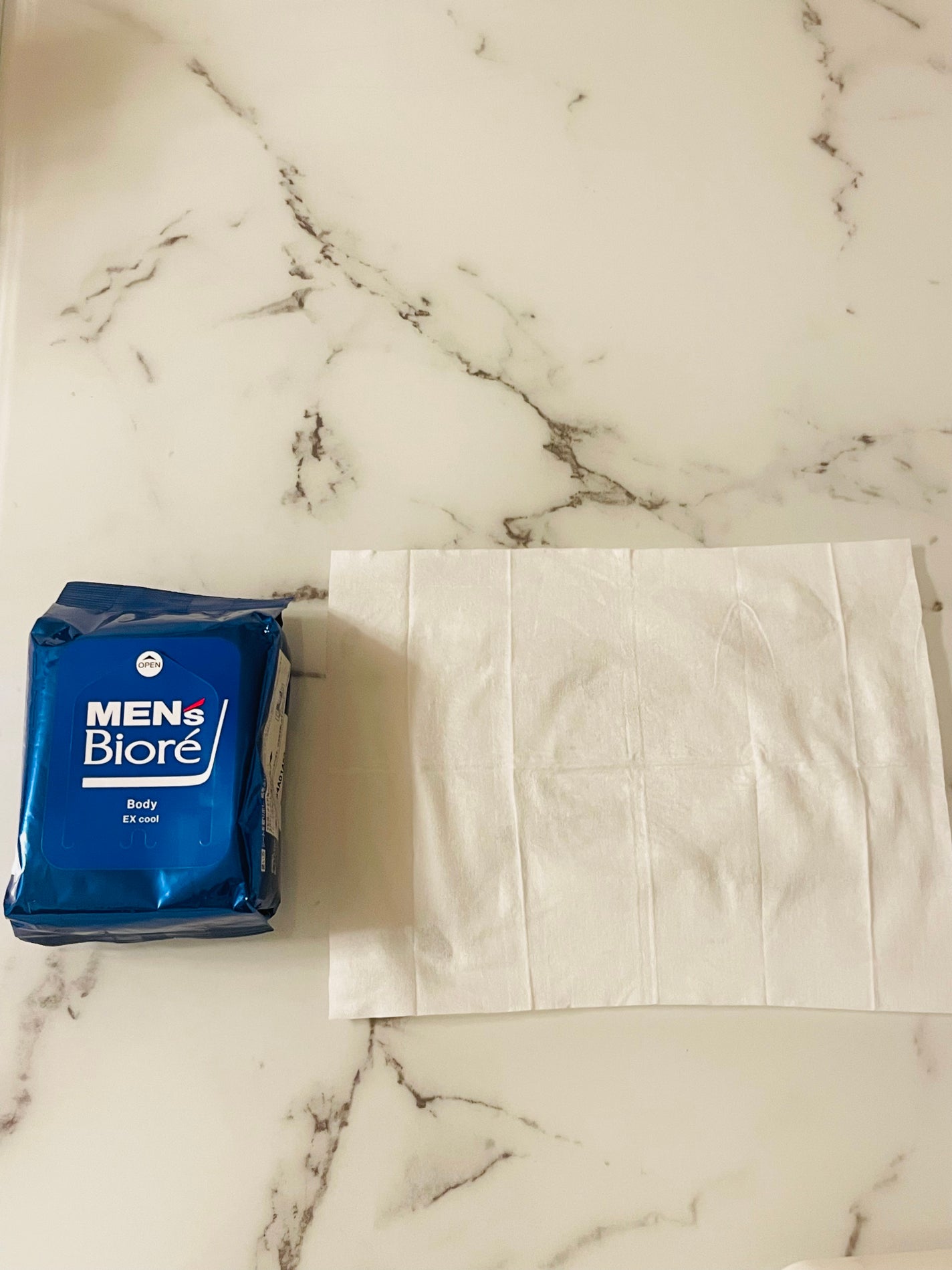 ボディシート 極冷感タイプ/メンズビオレ/ボディシートを使ったクチコミ(4枚目)