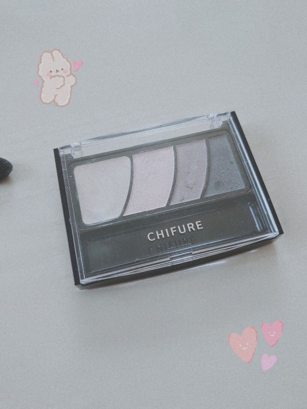 グラデーション アイ カラー(チップ付)/ちふれ/アイシャドウパレットを使ったクチコミ(1枚目)