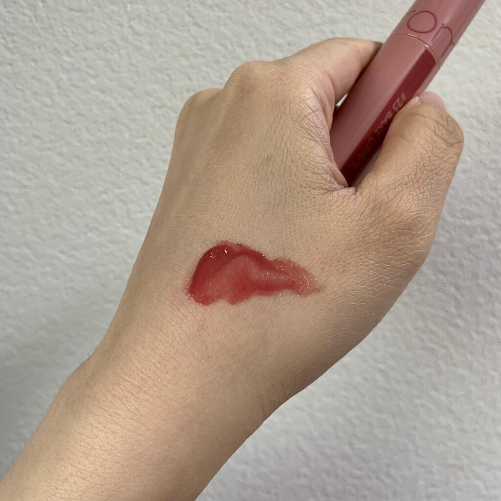 ジューシーラスティングティント/rom&nd/リップティントを使ったクチコミ(2枚目)