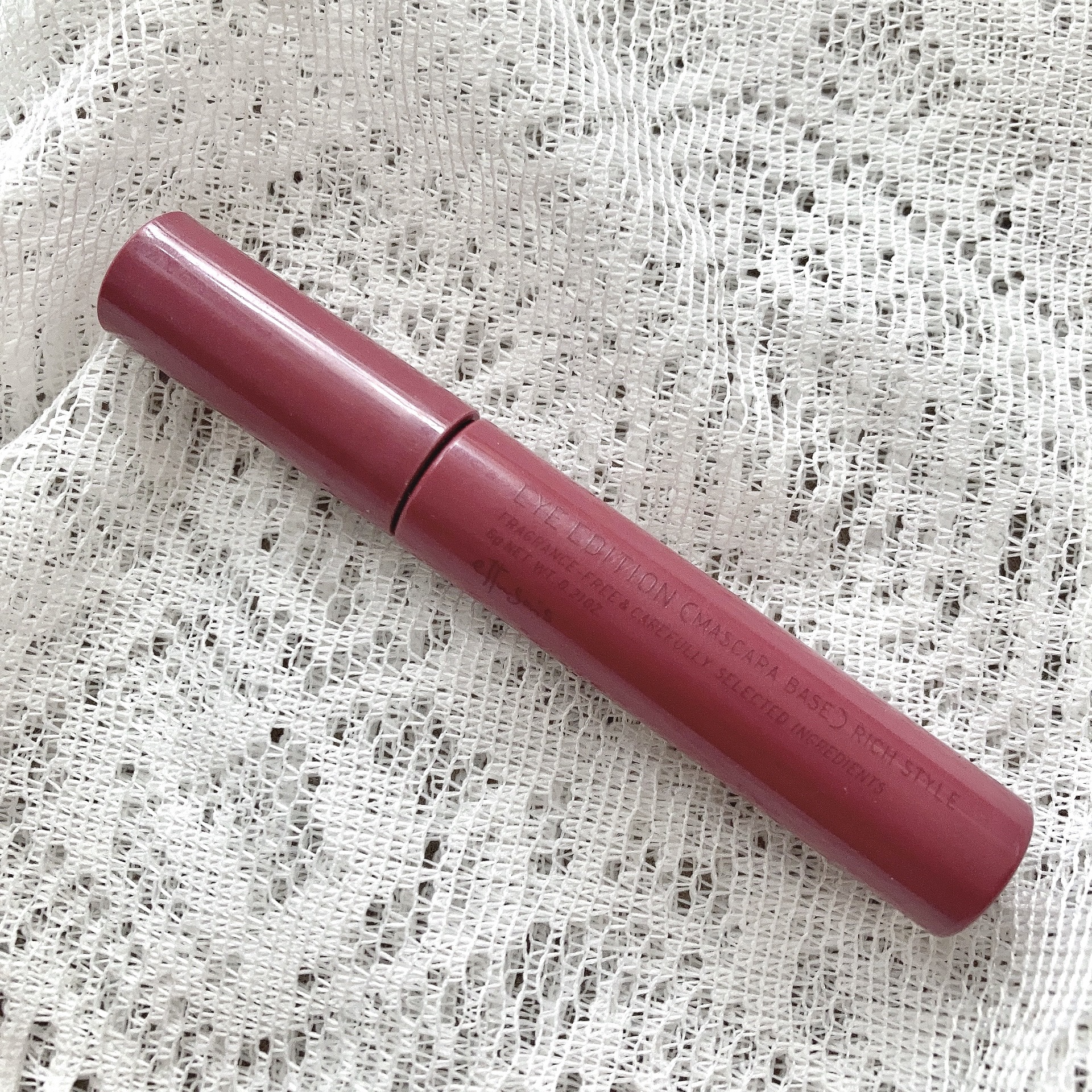 エテュセ アイエディション（マスカラベース）リッチスタイル/ヘルシースタイル リッチスタイル02 バーガンディピンク/ettusais/マスカラ下地を使ったクチコミ（3枚目）