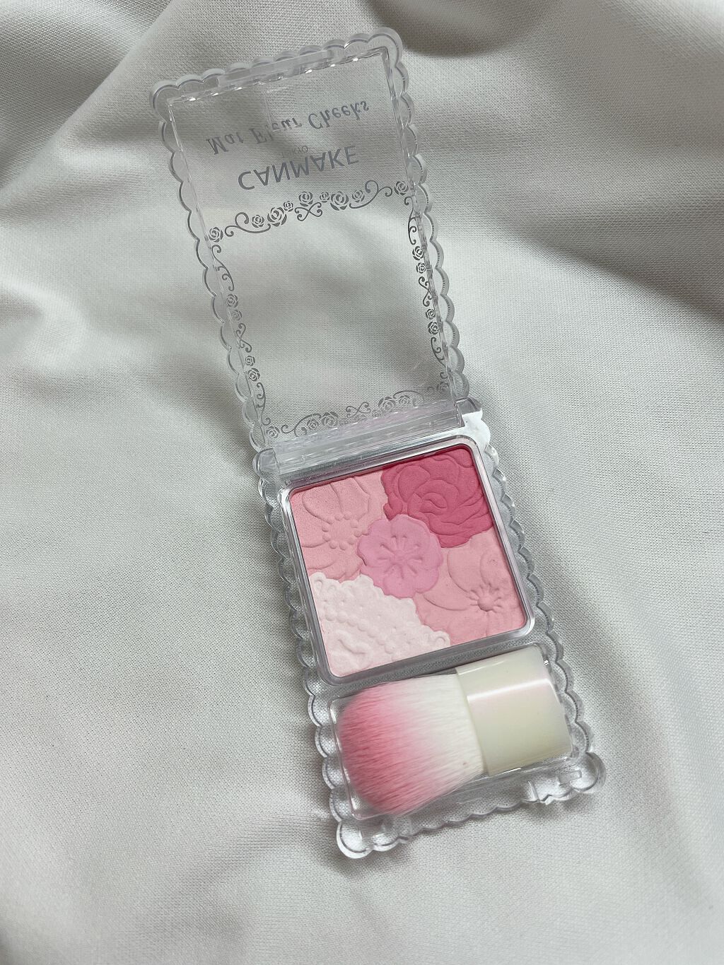 マットフルールチークス/キャンメイク/パウダーチークを使ったクチコミ(3枚目)