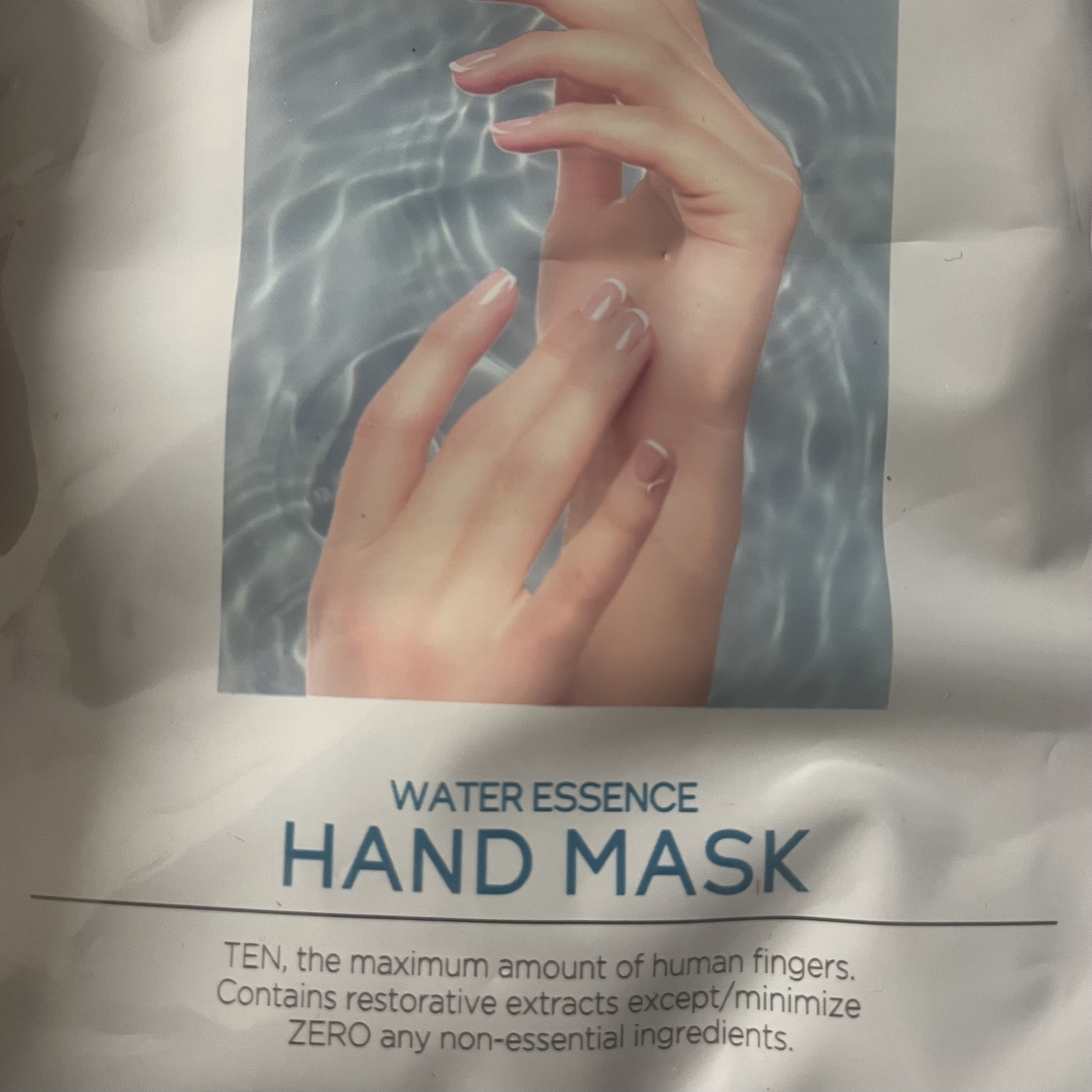 ウォーターエッセンスハンドマスク/tenzero/ハンドクリームを使ったクチコミ（1枚目）