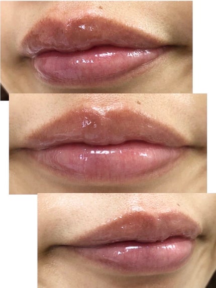 グラスティングウォーターグロス/rom&nd/リップグロスを使ったクチコミ(3枚目)