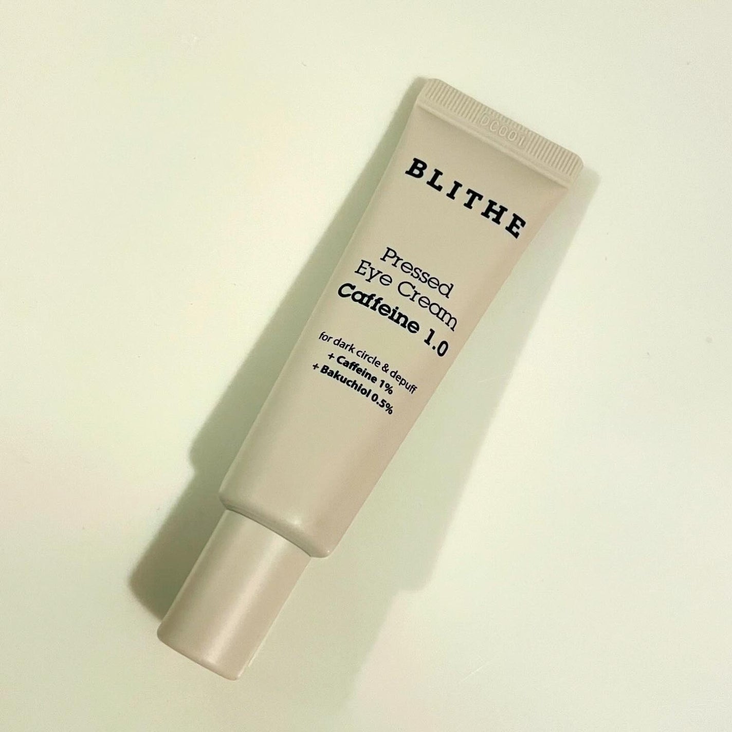 Pressed Eye Cream Caffeine 1.0 /BLITHE/アイケア・アイクリームを使ったクチコミ(2枚目)