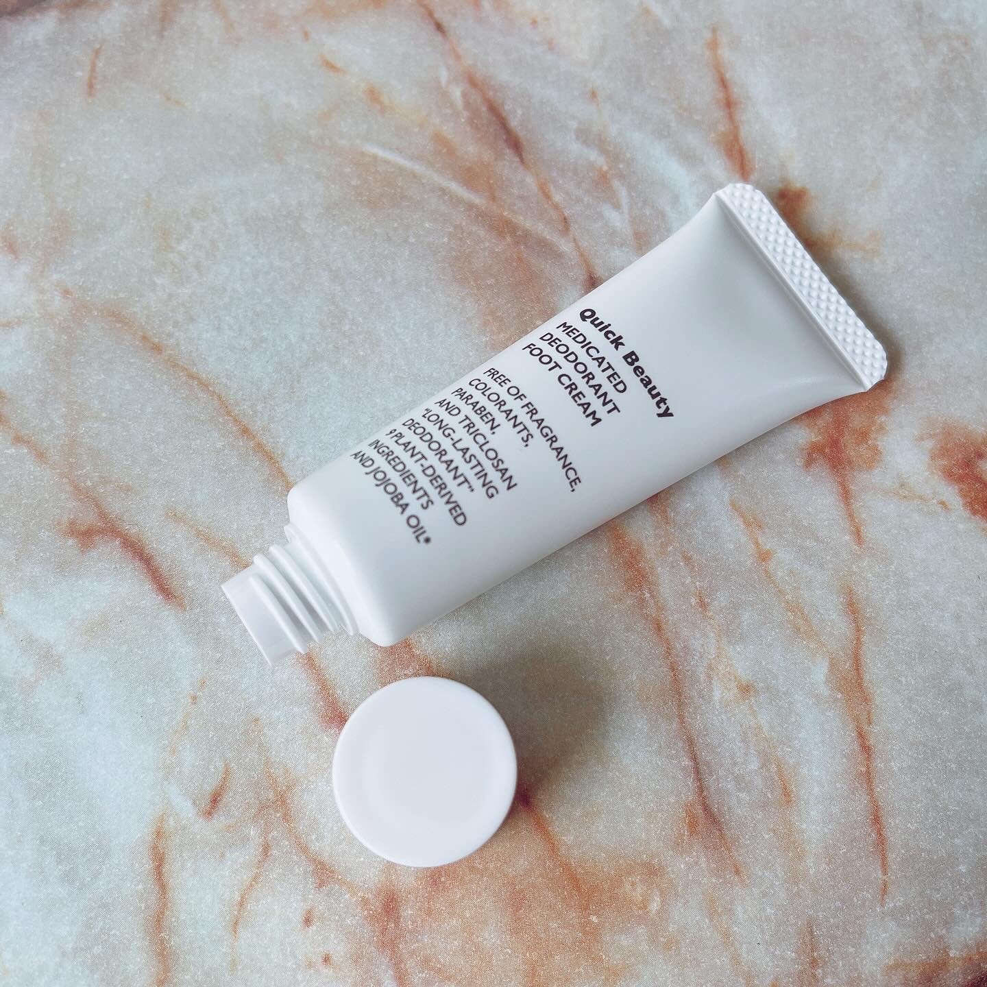 QB 薬用デオドラントフットクリーム 40C/クイックビューティー/デオドラント・制汗剤を使ったクチコミ（3枚目）