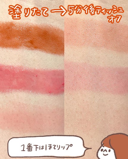 エテュセ リップエディション(プランパールージュ)ウォームスタイル/ettusais/口紅を使ったクチコミ(3枚目)