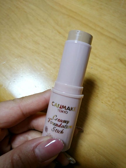 クリーミーファンデーションスティック/キャンメイク/その他ファンデーションを使ったクチコミ(2枚目)