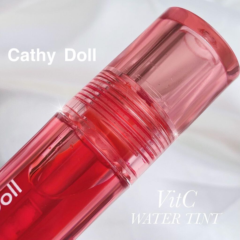 Vit C ウォーターティント/CathyDoll/リップティントを使ったクチコミ(8枚目)