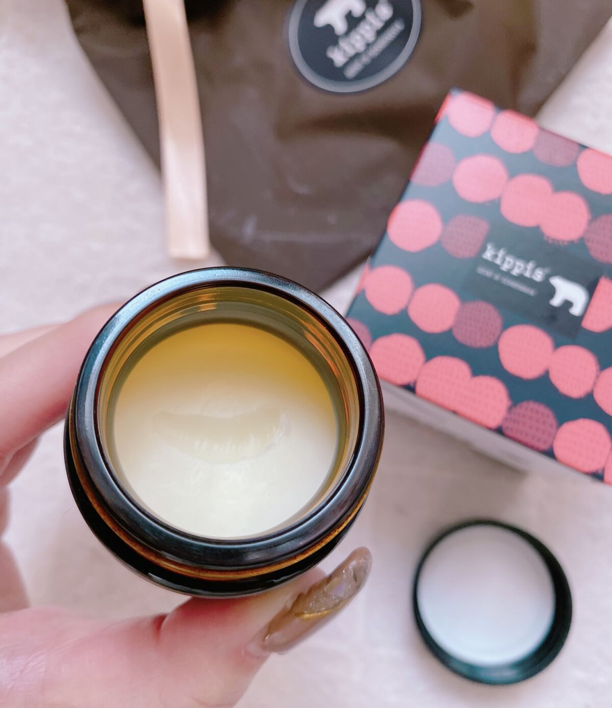 キッピス 髪と肌のトリートメントワックス/アンナドンナ/フェイスバームを使ったクチコミ（2枚目）