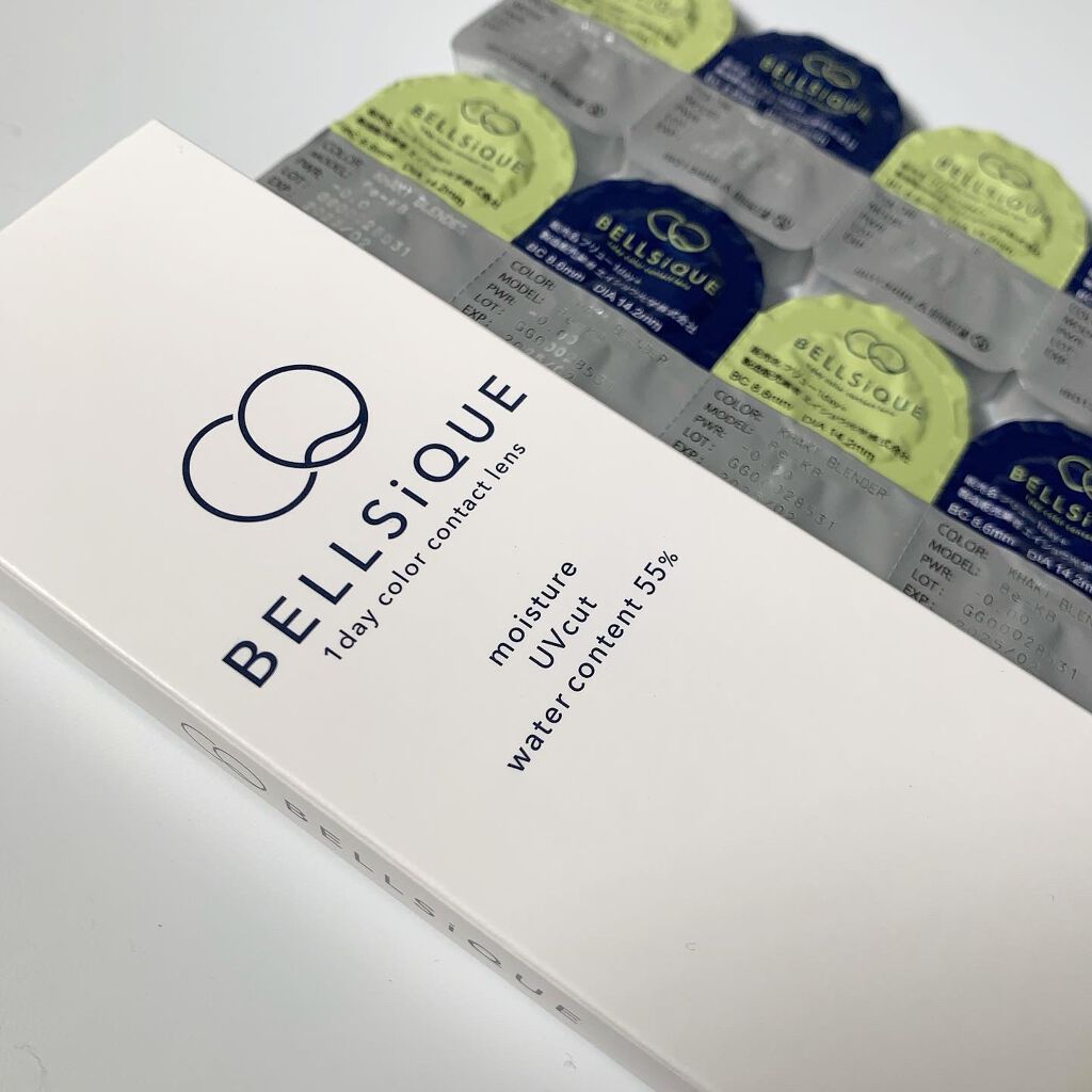 BELLSiQUE 1day/ベルシーク/ワンデー(1DAY)カラコンを使ったクチコミ(2枚目)