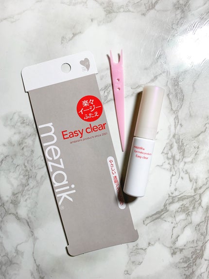 メザイク イージークリア 接着クリアタイプ/メザイク/二重まぶた用アイテムを使ったクチコミ(3枚目)