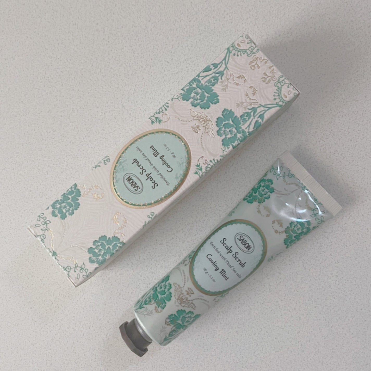 ヘッドスクラブ リフレッシング(ミント)/SABON/ヘッドスクラブを使ったクチコミ(2枚目)