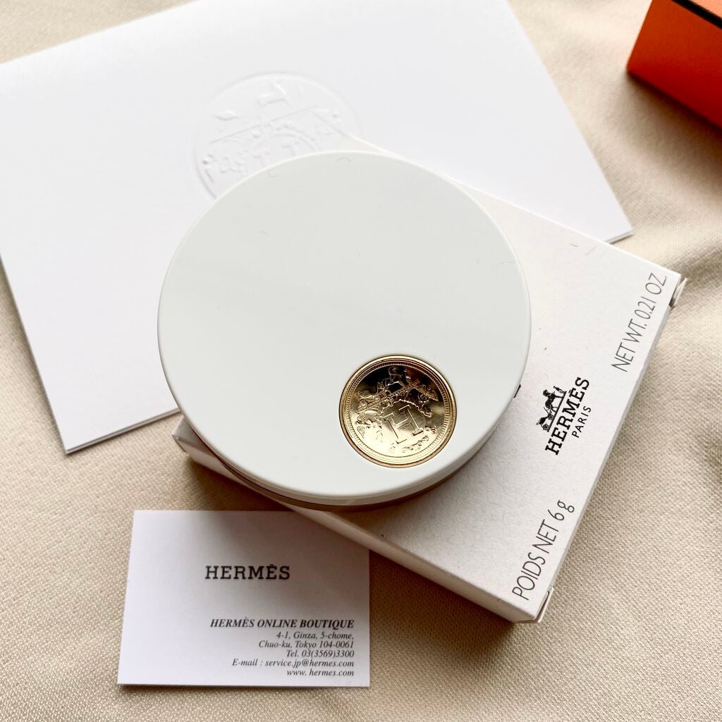 ローズ・エルメス ファー ア ジュ プードル ソワユーズ/エルメス/パウダーチークを使ったクチコミ(6枚目)