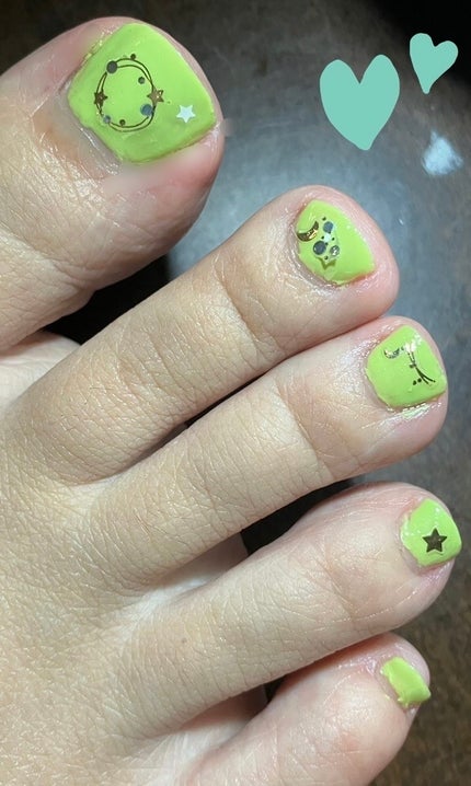 ネイルシール/セリア/ネイルシールを使ったクチコミ(2枚目)