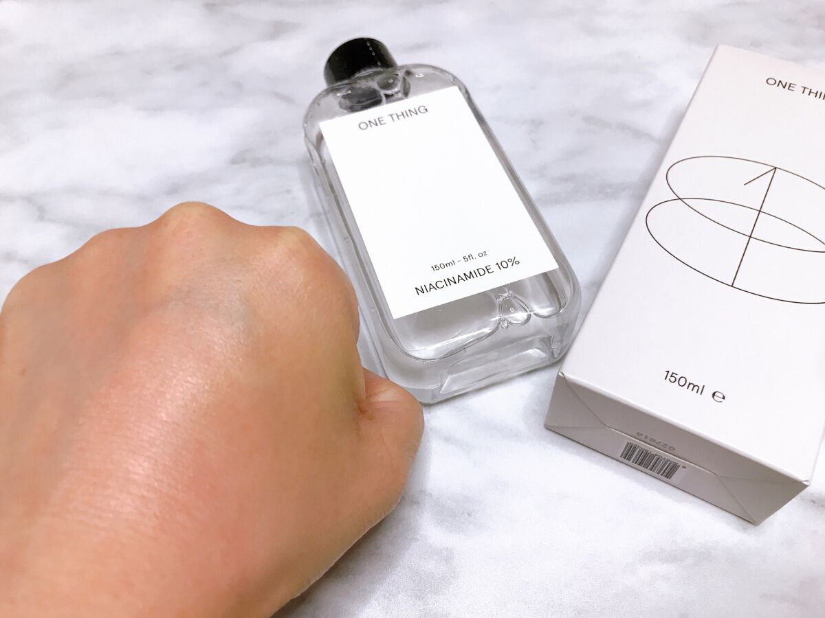 ナイアシンアミド化粧水/ONE THING/化粧水を使ったクチコミ(4枚目)