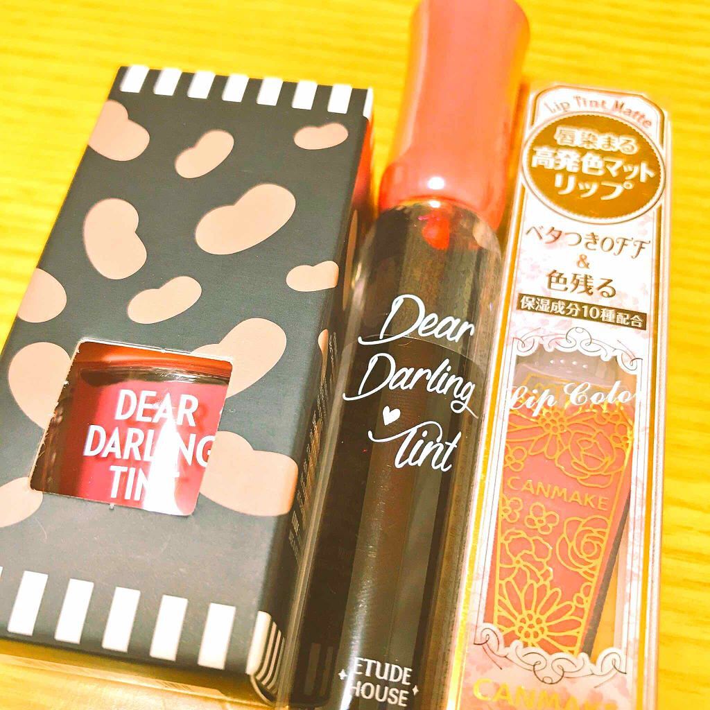 ディアダーリン ウォータージェルティント/ETUDE/リップティントを使ったクチコミ（1枚目）
