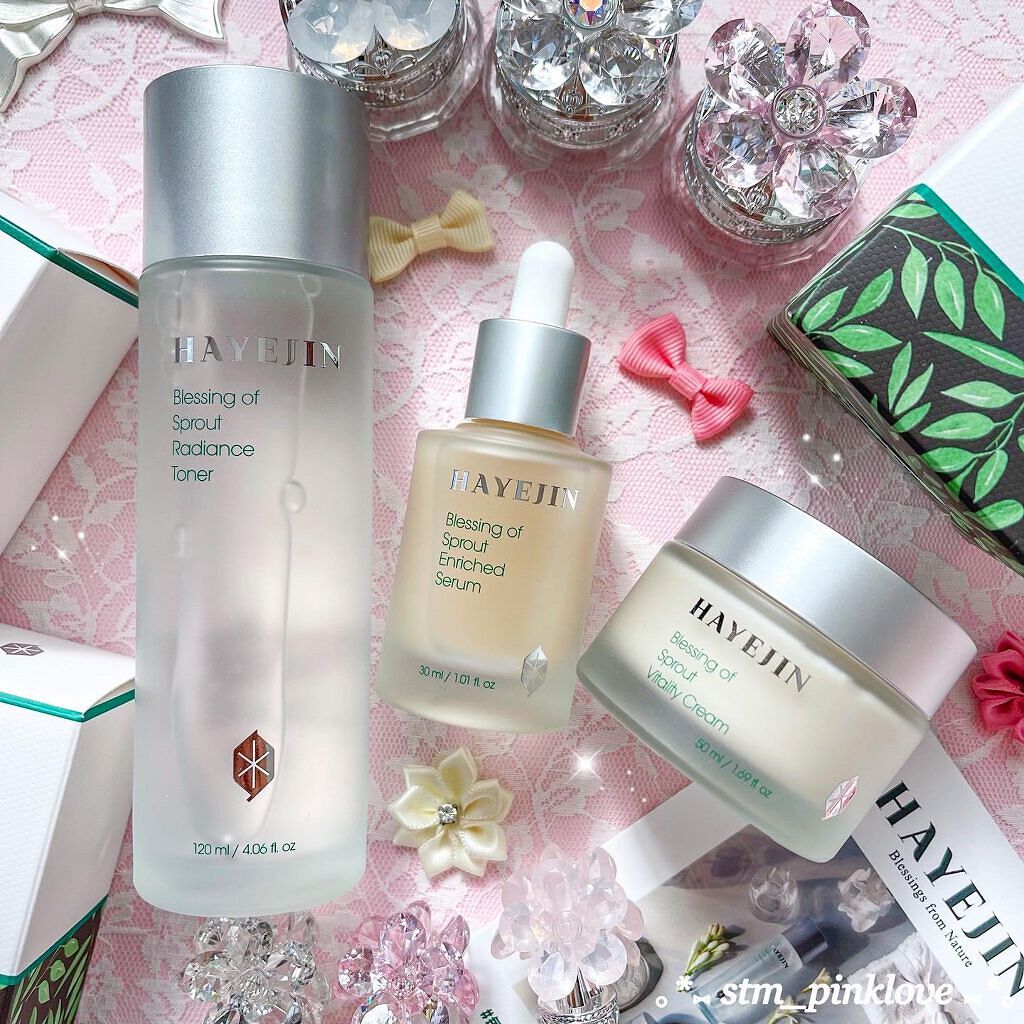 ブレッシングオブスプラウトラディアンストナー/HAYEJIN/化粧水を使ったクチコミ（2枚目）