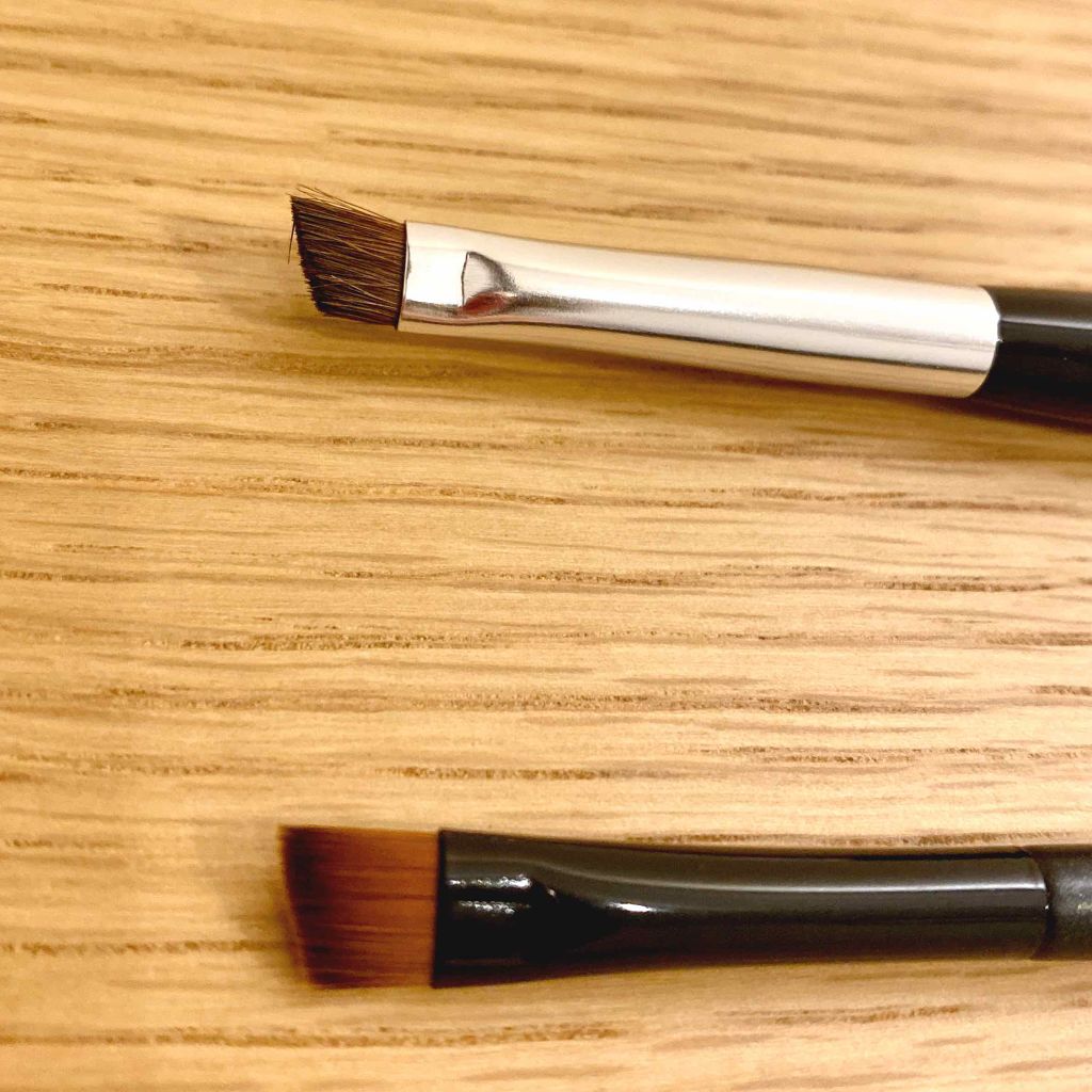 熊野筆 眉用/ロージーローザ/メイクブラシを使ったクチコミ（3枚目）