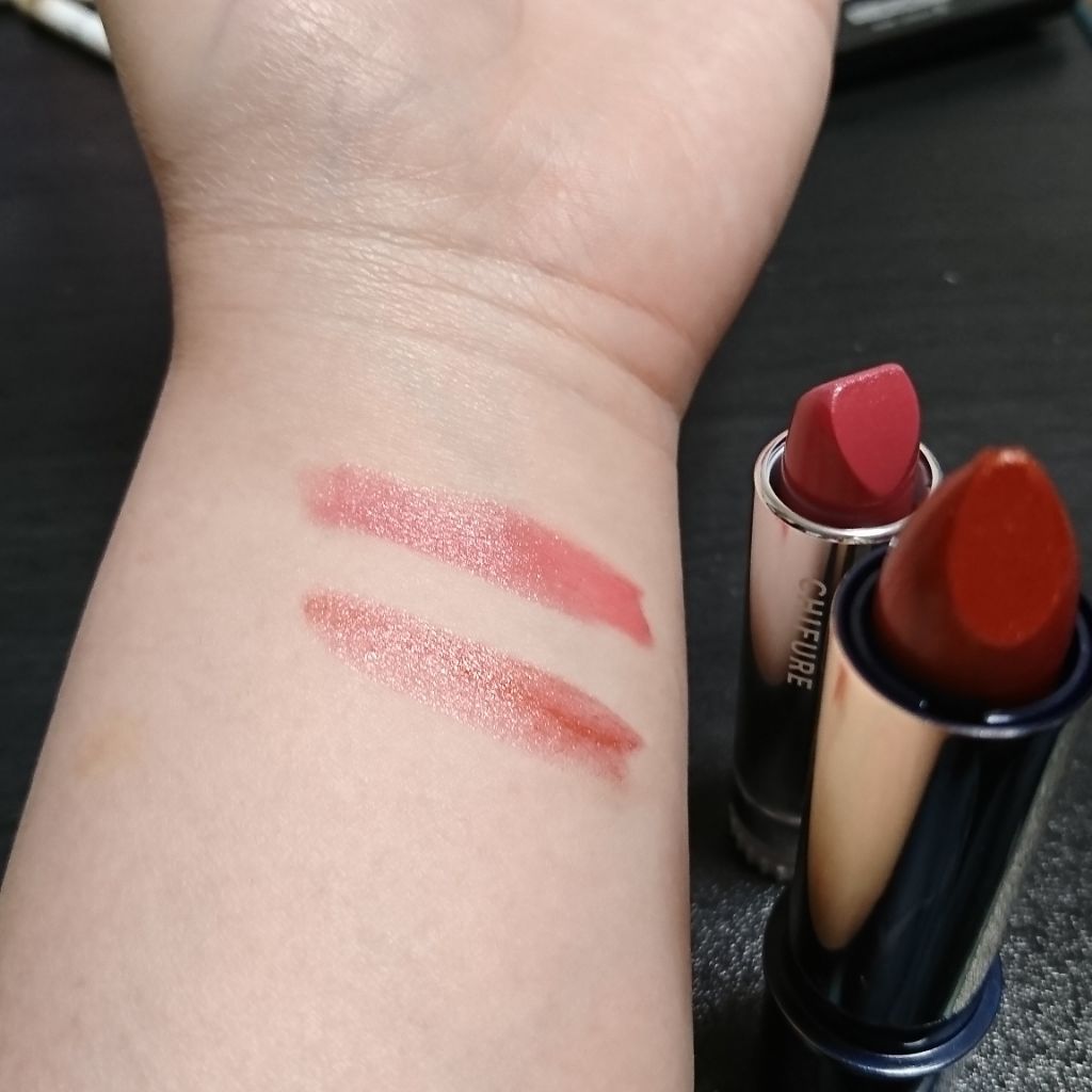 クリーミィラスティングリップA/media/口紅を使ったクチコミ（2枚目）