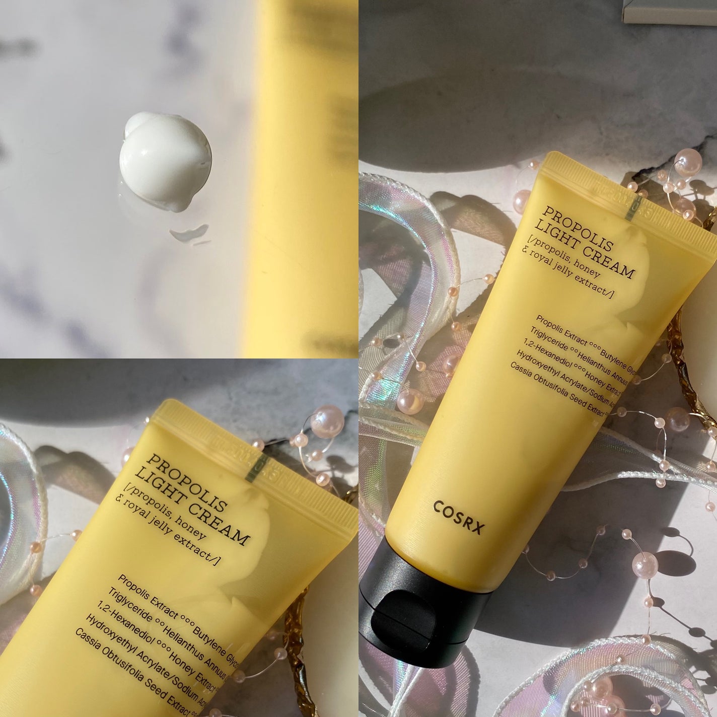 フルフィットプロポリスライトクリーム/COSRX/フェイスクリームを使ったクチコミ(4枚目)