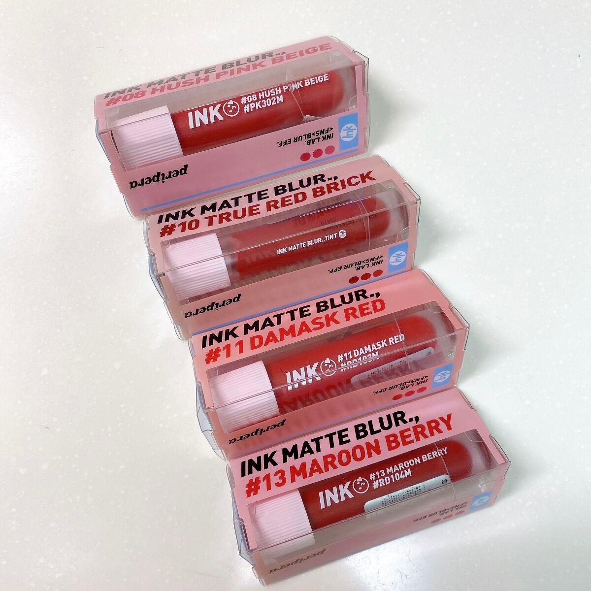 インク マット ブラー ティント/PERIPERA/口紅を使ったクチコミ(1枚目)