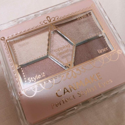 【旧品】パーフェクトスタイリストアイズ/キャンメイク/アイシャドウパレットを使ったクチコミ(1枚目)