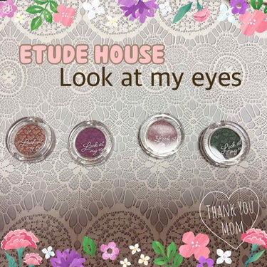 ETUDEHOUSE
ルックアットマイアイズ　PP515,517,GR711 ¥460-
ルックアットマイアイズジュエル　PK006 ¥580-
(いずれも税抜き)

ﾟ＊.｡.＊ﾟ＊.｡.＊ﾟ＊.｡.