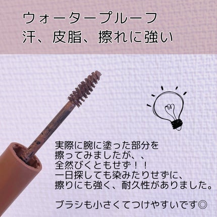 エテュセ アイエディション (ブロウマスカラ) EX/ettusais/眉マスカラを使ったクチコミ(5枚目)