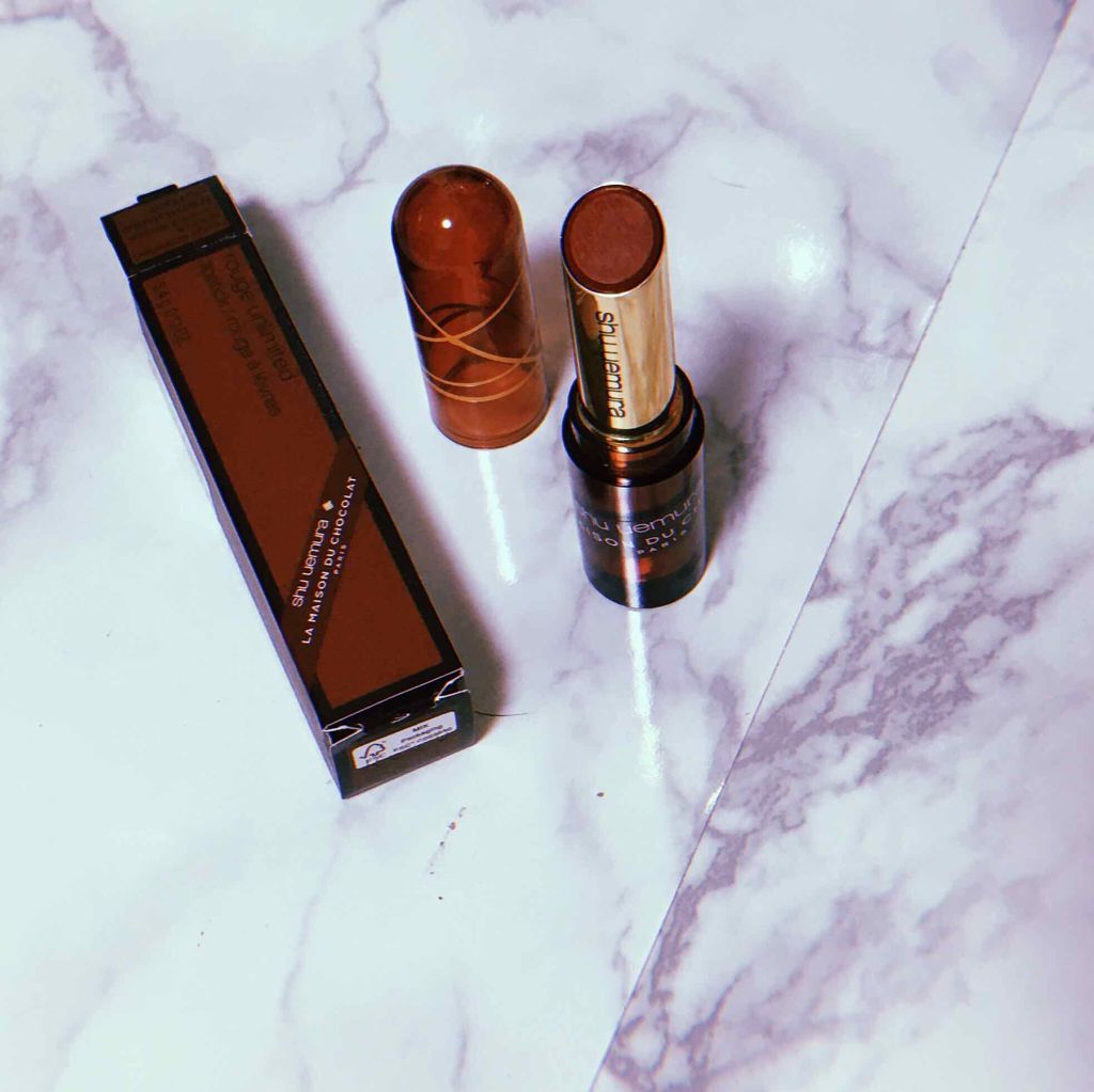 ルージュ アンリミテッド/shu uemura/口紅を使ったクチコミ（1枚目）