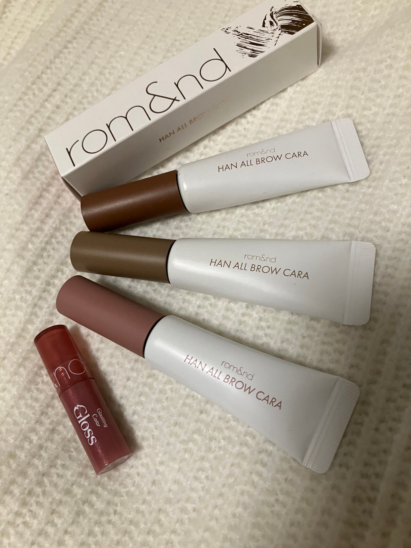 ハンオールブロウカラ/rom&nd/眉マスカラを使ったクチコミ(1枚目)