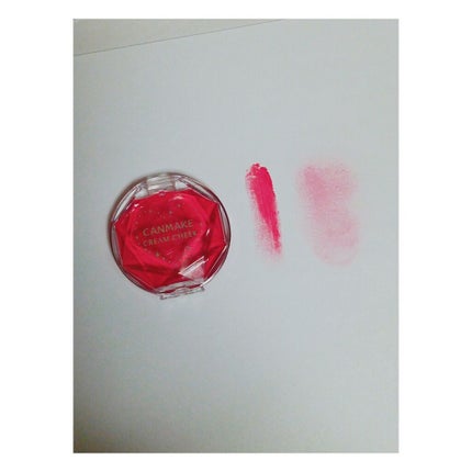 クリームチーク/キャンメイク/ジェル・クリームチークを使ったクチコミ(1枚目)