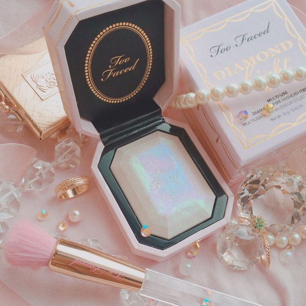 ダイヤモンドライト ハイライター ブラシ/Too Faced/メイクブラシ by borotama