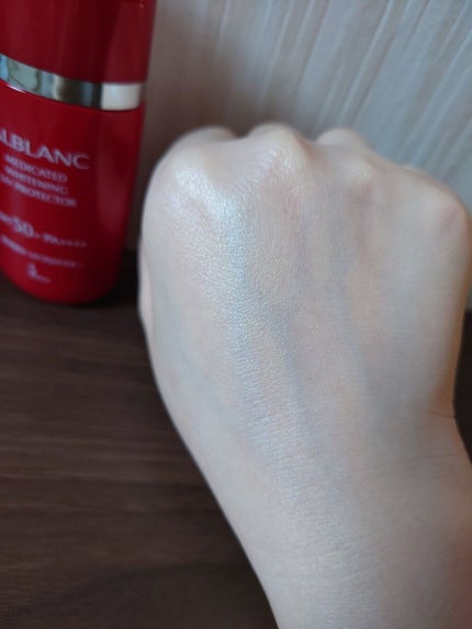 薬用美白 UVプロテクター/ALBLANC/日焼け止め・UVケアを使ったクチコミ(3枚目)
