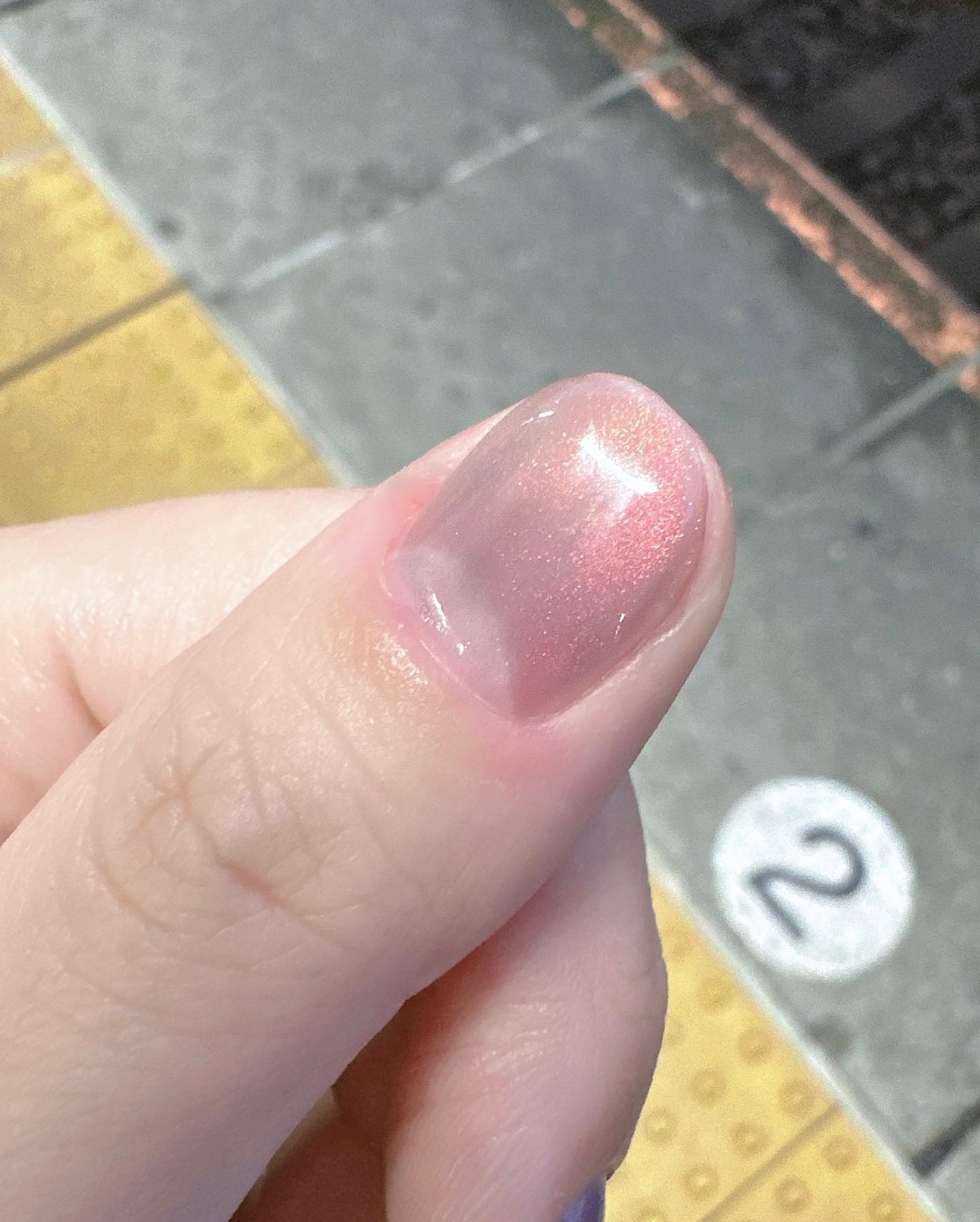 Water magnet/ネイル工房/ジェルネイルを使ったクチコミ（3枚目）