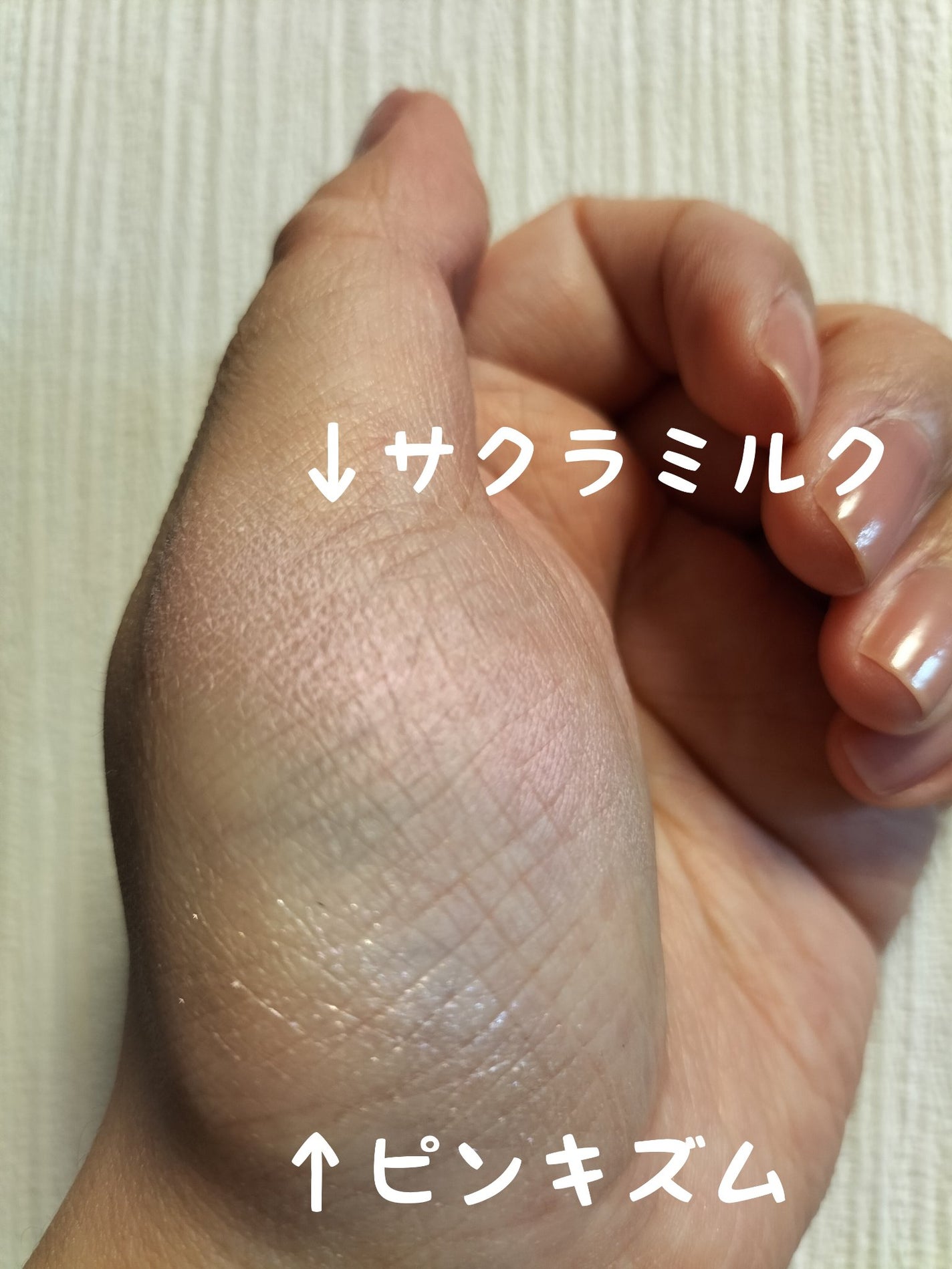 モイストピュアカラーリップ/ニベア/リップクリームを使ったクチコミ(2枚目)