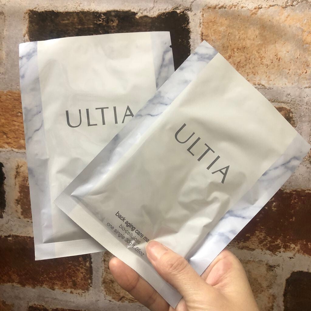 back aging care mask/ULTIA/シートマスク・パックを使ったクチコミ(1枚目)