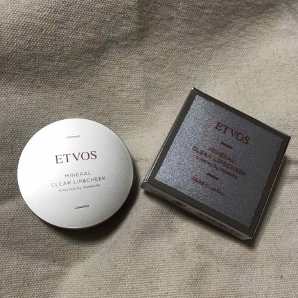 ミネラルクリアリップ&チーク/エトヴォス/ジェル・クリームチークを使ったクチコミ(1枚目)
