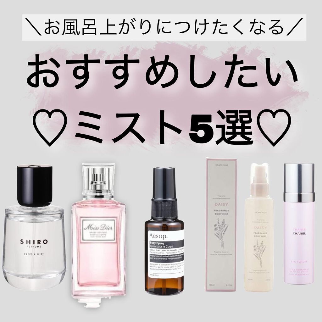 ミス ディオール シルキー ボディ ミスト/Dior/香水(レディース)を使ったクチコミ(1枚目)