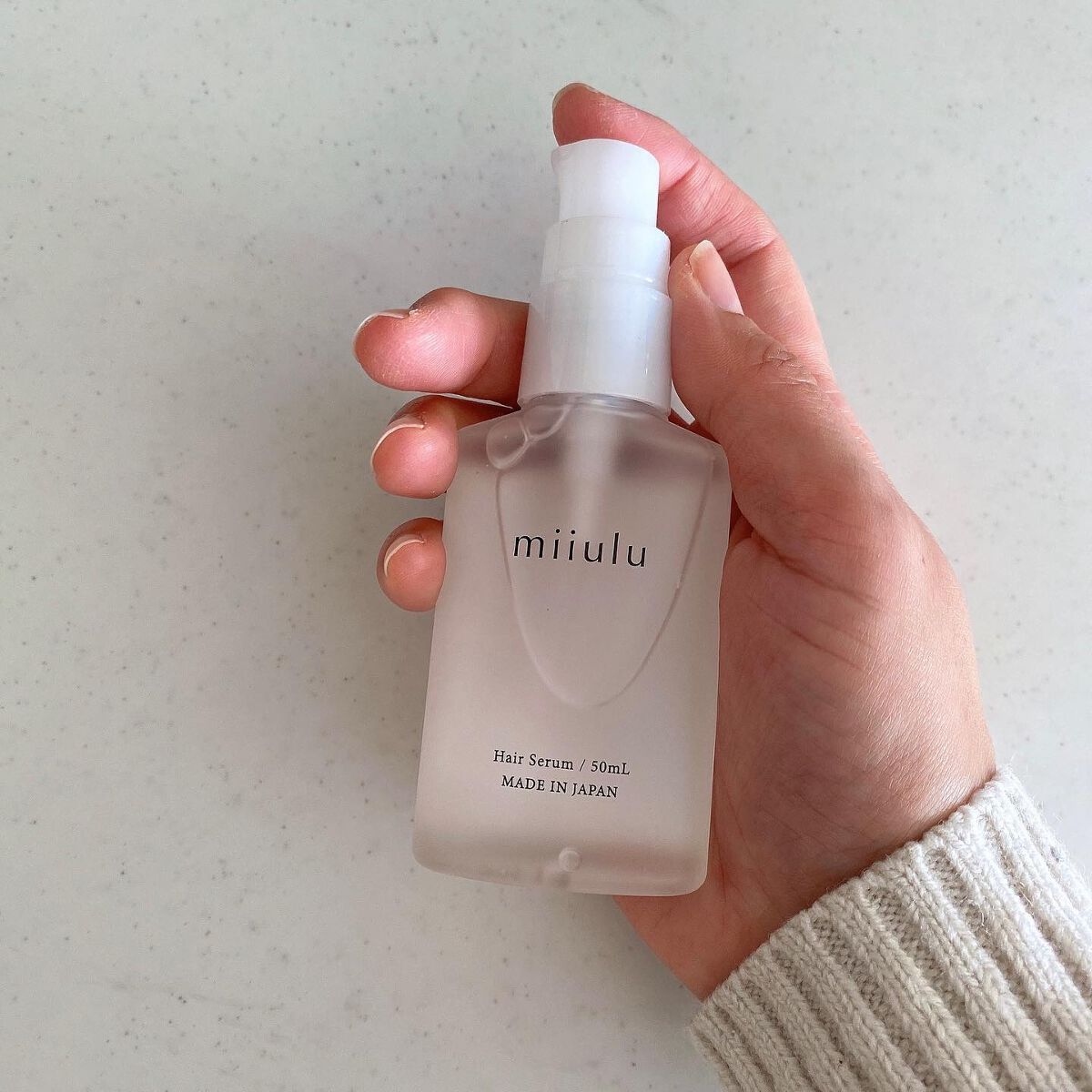 ヘアセラム/miiulu<ミウル>/アウトバストリートメントを使ったクチコミ(1枚目)