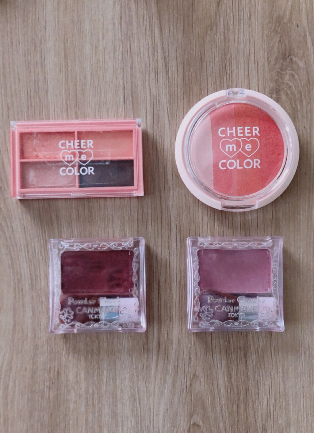 【旧品】パウダーチークス/キャンメイク/パウダーチークを使ったクチコミ（1枚目）