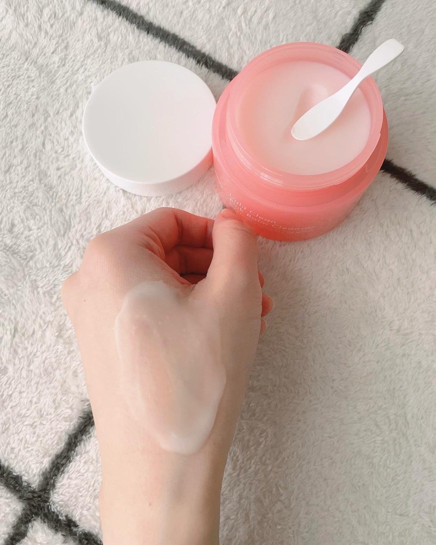 ライトクリーンピンクバームクレンザー/daymellow’/クレンジングクリームを使ったクチコミ(3枚目)