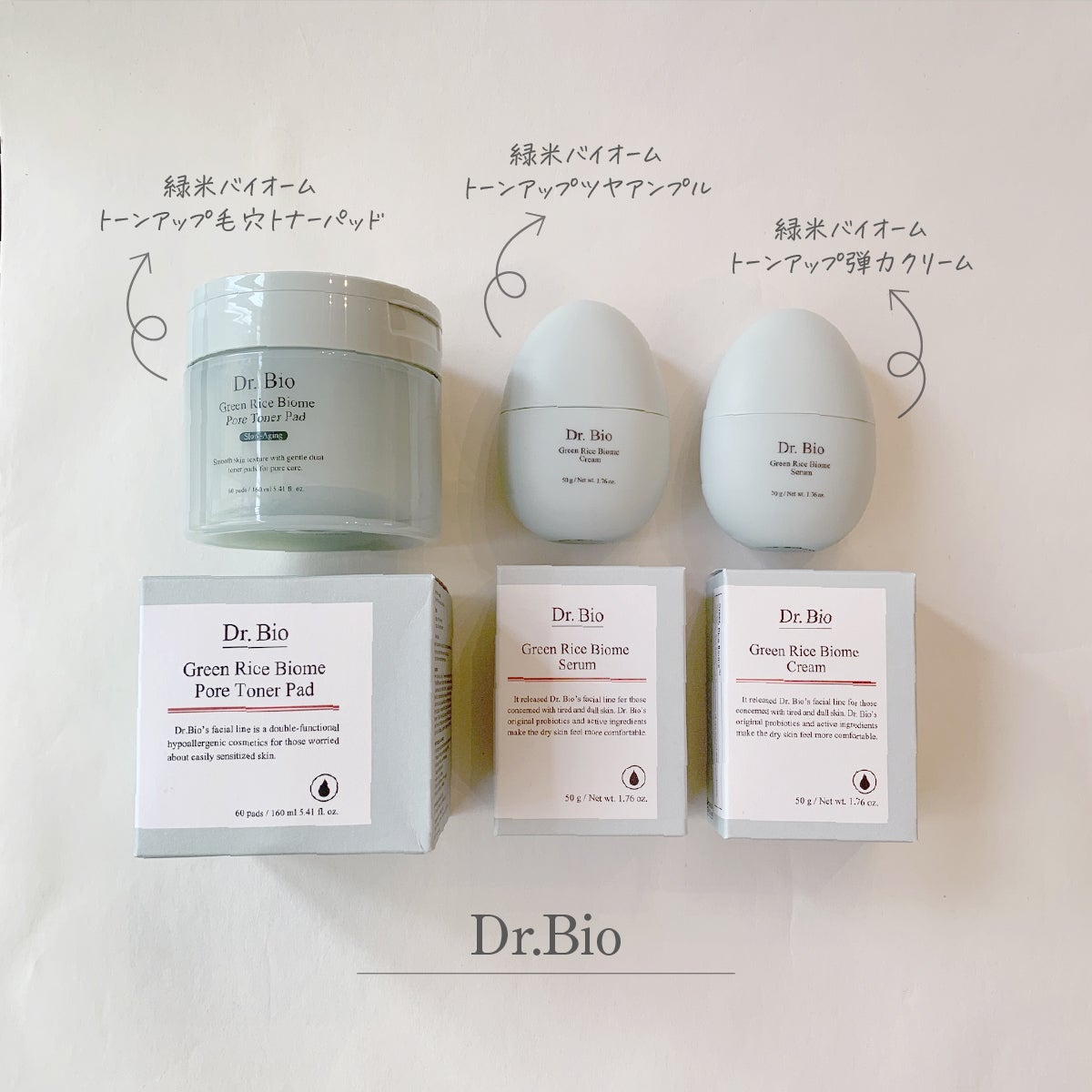 緑米バイオーム™トーンアップ毛穴トナーパッド/Dr.Bio/トナーパッドを使ったクチコミ(1枚目)