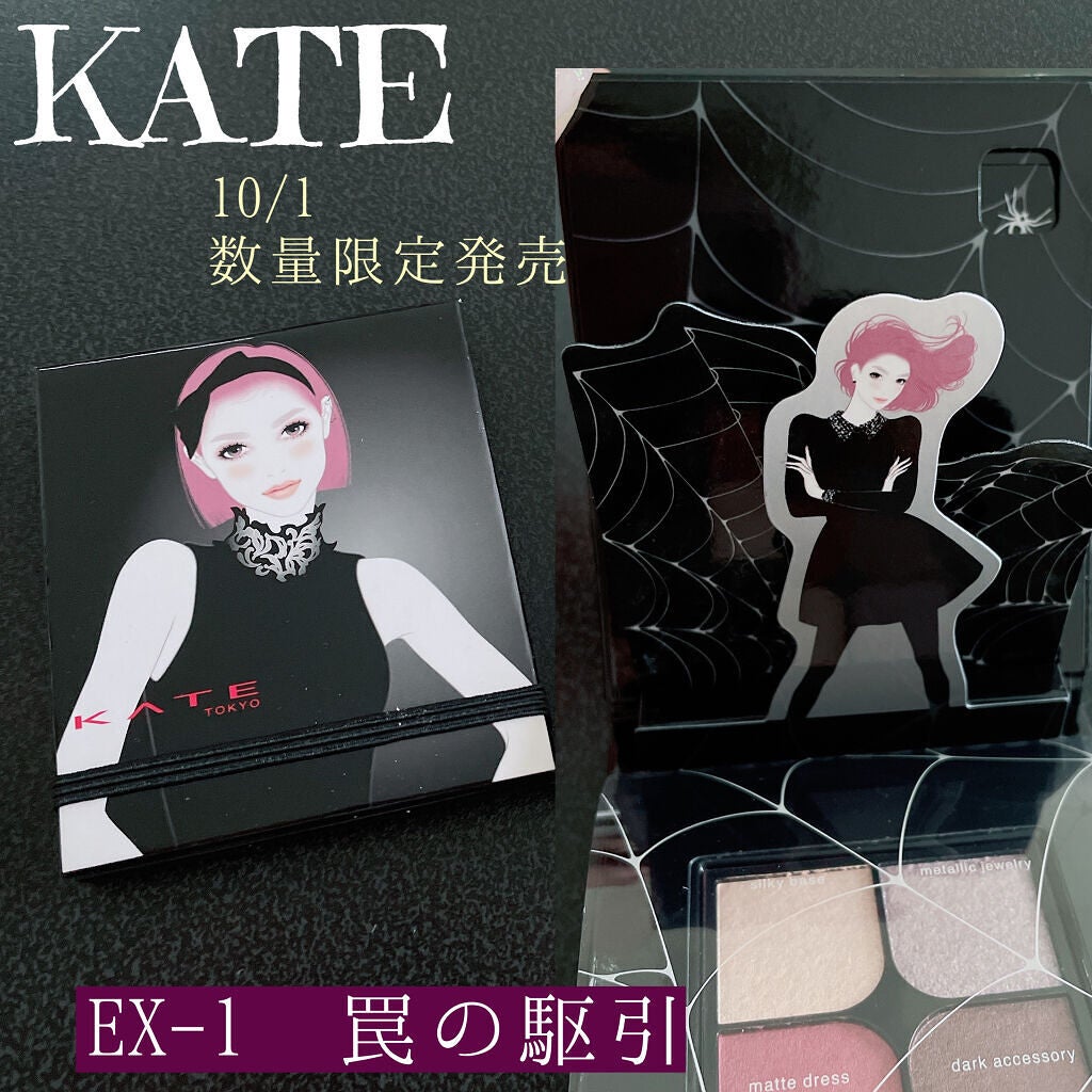 トラップアイパレット/KATE/アイシャドウパレットを使ったクチコミ(1枚目)