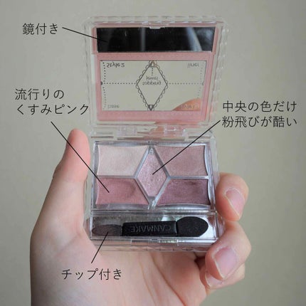 【旧品】パーフェクトスタイリストアイズ/キャンメイク/アイシャドウパレットを使ったクチコミ(2枚目)