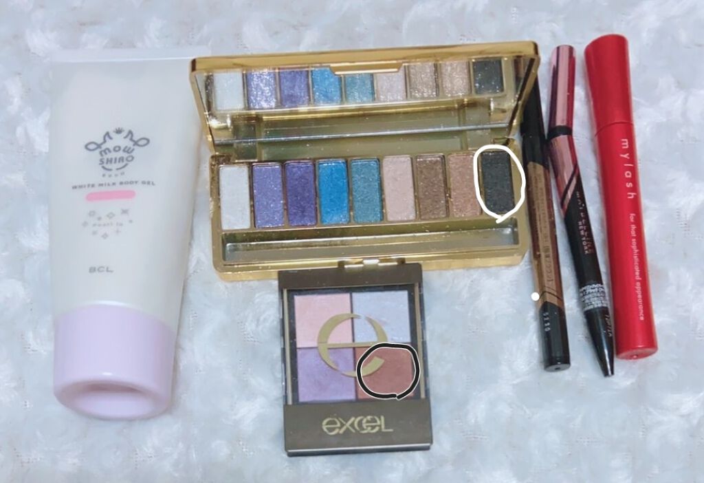 スキニーリッチシャドウ/excel/アイシャドウパレットを使ったクチコミ(2枚目)