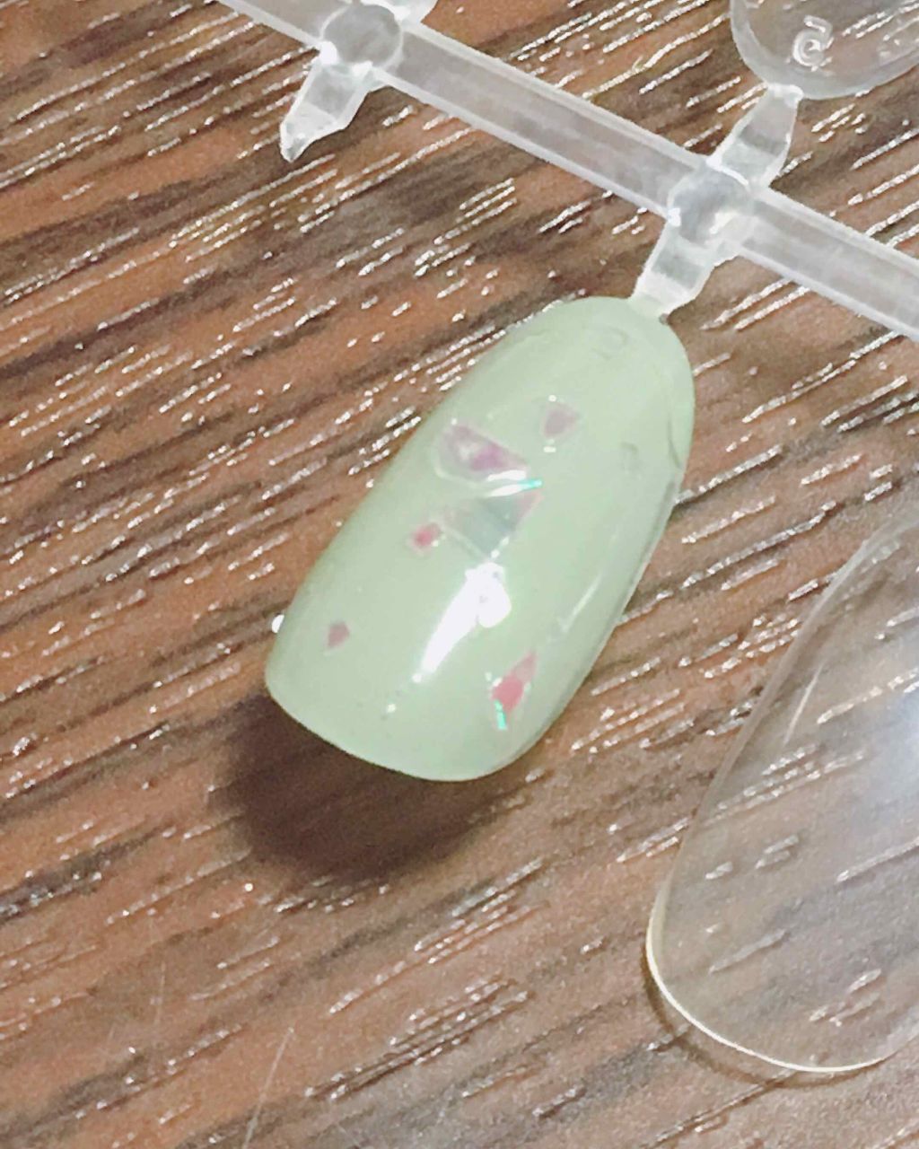 ITGグリッターネイル/DAISO/マニキュアを使ったクチコミ（2枚目）