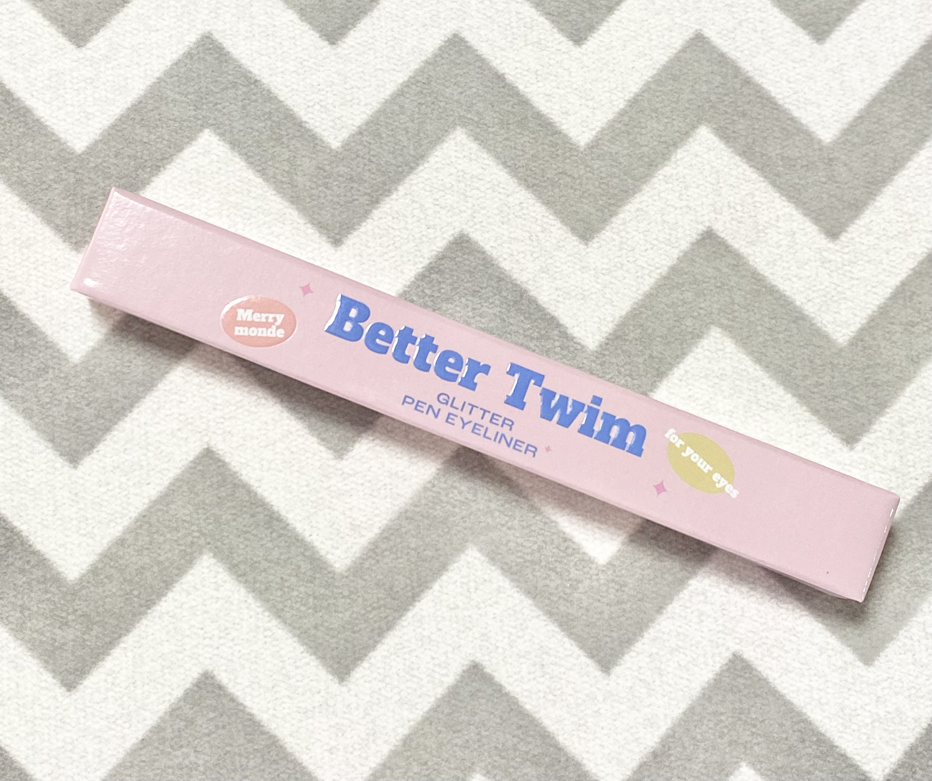 ベタートゥイムグリッターペンアイライナー/Merrymonde/リキッドアイライナーを使ったクチコミ（1枚目）