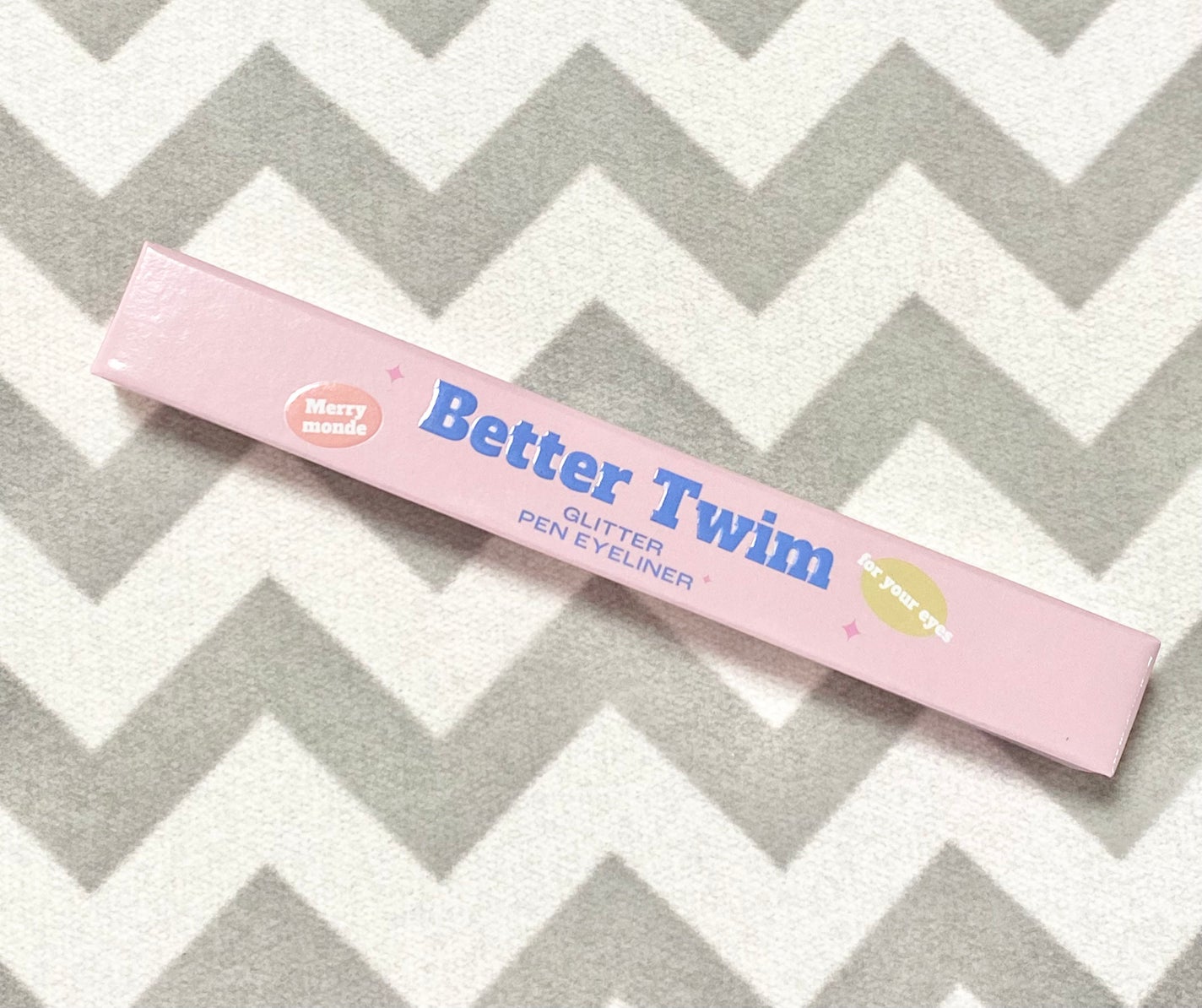 ベタートゥイムグリッターペンアイライナー/Merrymonde/リキッドアイライナーを使ったクチコミ(1枚目)